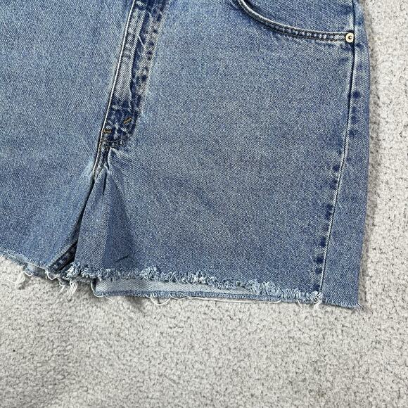 Levis 550 Orange Tab Jean Shorts Womens Waist 36 Cut Off Denim Vintage 90s - Picture 3 of 15